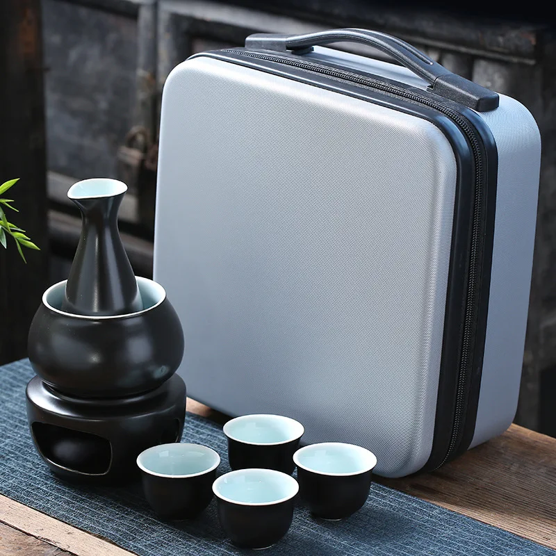 Lot De 6 Tasses à Saké Japonaises En Bois De Cyprès Hinoki - Fabriqué à La Main Au Japon
