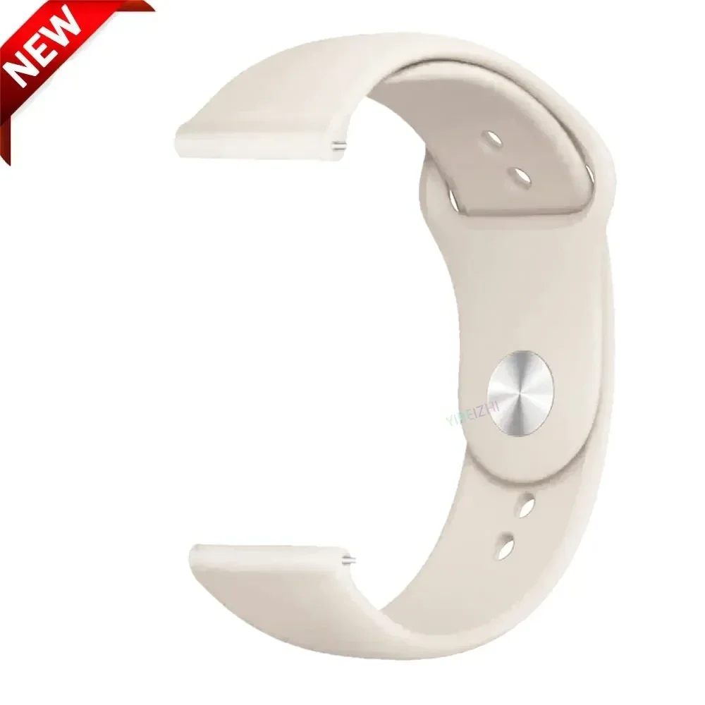 Universal Silicone Watch Strap - 18mm/20mm/22mm Adjustable Band