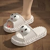 Big Eyes Platform Slippers for Women Summer Lightweight Soft Sole Cloud Slides Woman Open Toe No-Slip Casual Beach Flip Flops 2