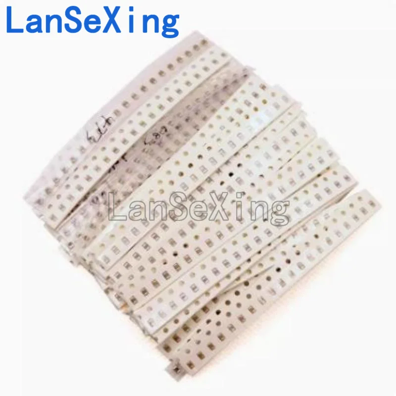 

0603 SMD resistor pack sample pack accuracy 1% 0R, 1R-10M mixed with 170 different resistance values, each with 25 pieces