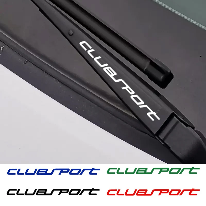 

4Pcs Clubsport Car Windshield Wiper Sticker For Volkswagen MK1 MK2 MK3 MK4 MK5 MK6 MK7 MK8 GIT R