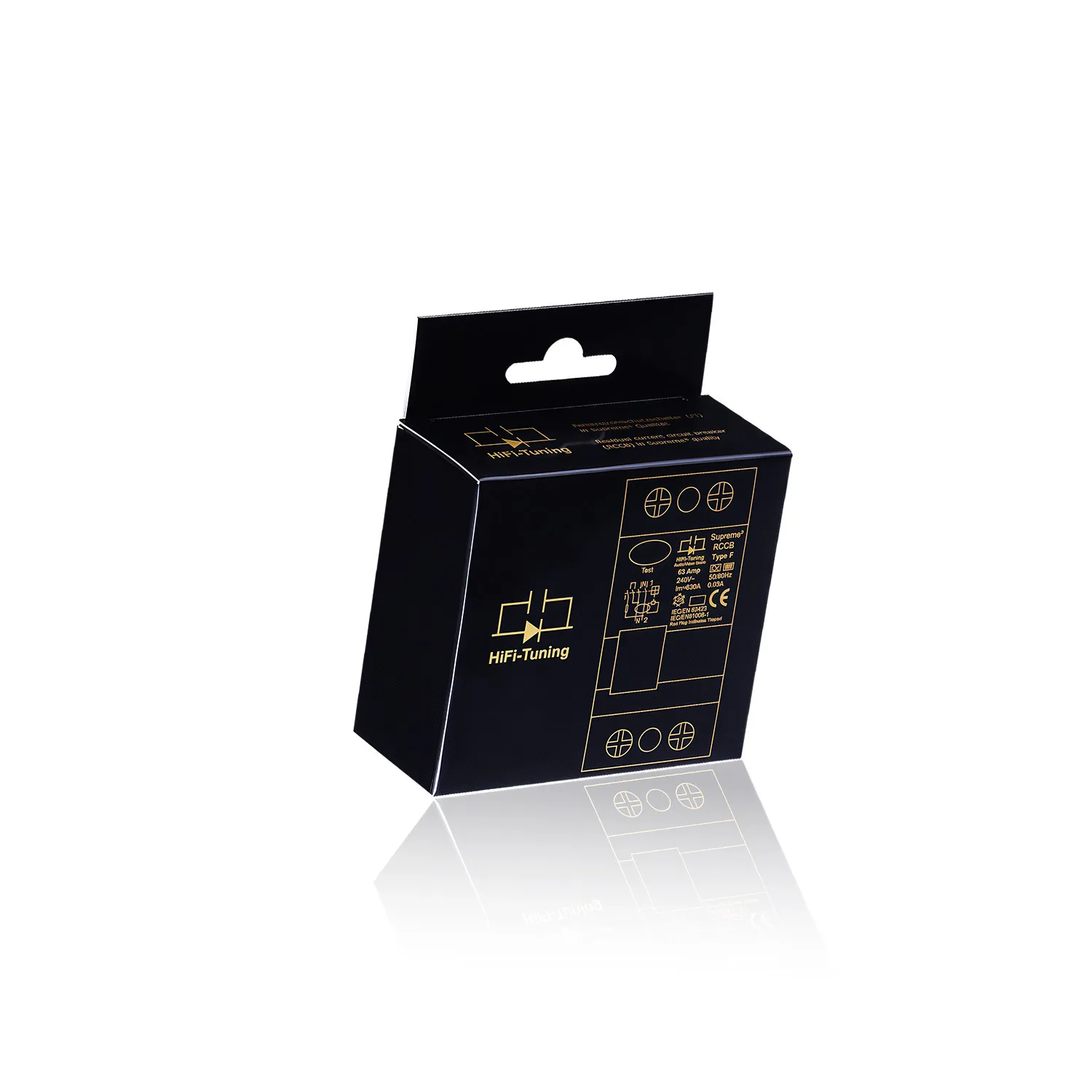 독일 HIFI-TUNING Supreme RCCB 시리즈 63A 오디오 GFCI 회로 차단기
