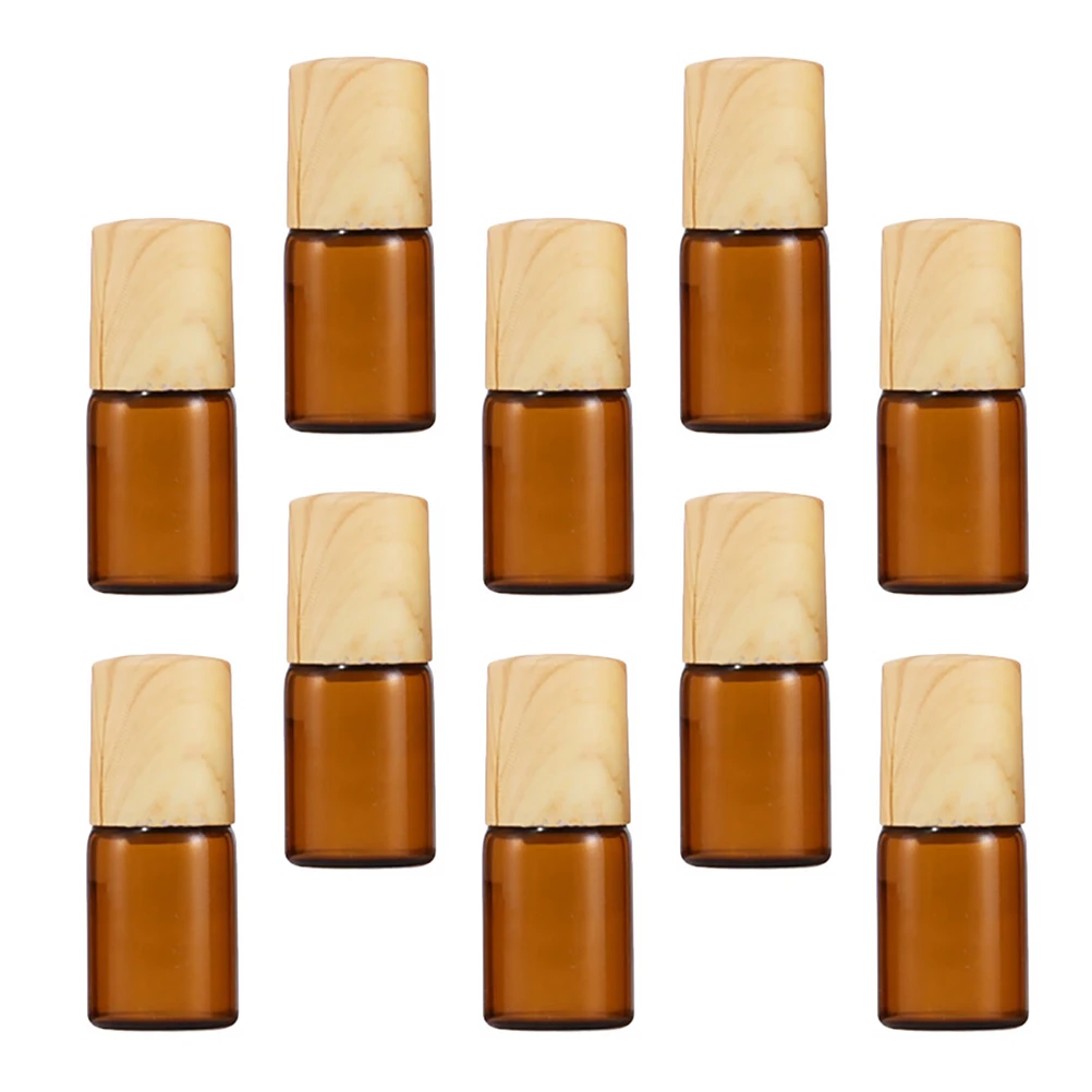 10pcs Roll On Glass Bottles Perfume Essential Oil Roller Bottles Aroma