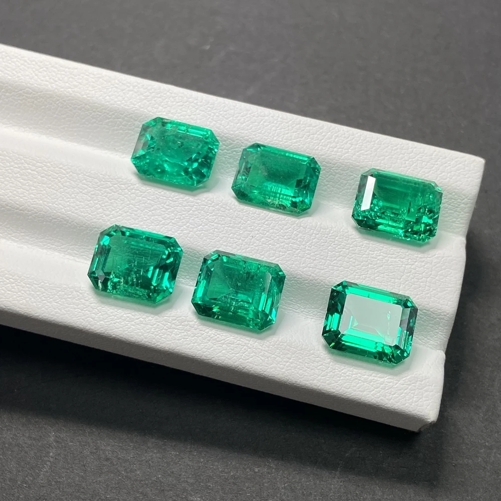 Meisidian Muzo 9X7mm 2cts Octagon Shape Hydrothermal Columbian Green Emerald Stone Price