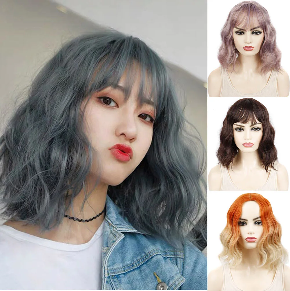 Парик Zolin с короткими волнистыми волосами