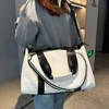 1pcs Cloth Tennis Bag for Women Tote Sports Gear for  Racquetball Badminton Shoe Storage Included