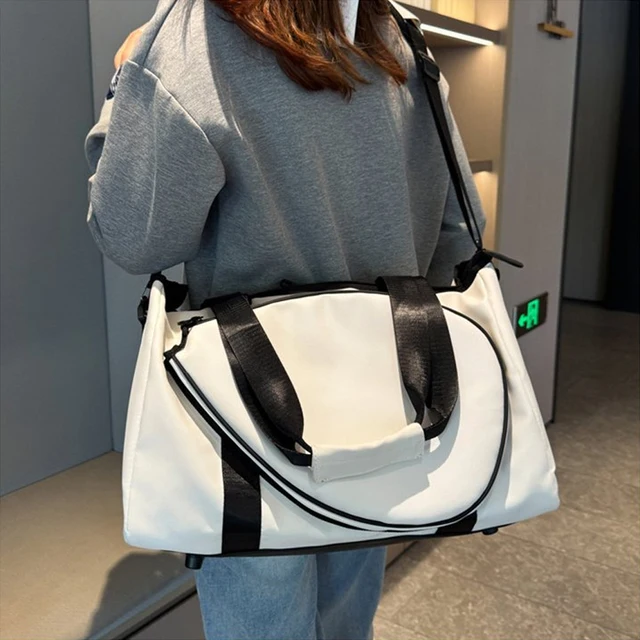 1pcs Cloth Tennis Bag for Women Tote Sports Gear for  Racquetball Badminton Shoe Storage Included