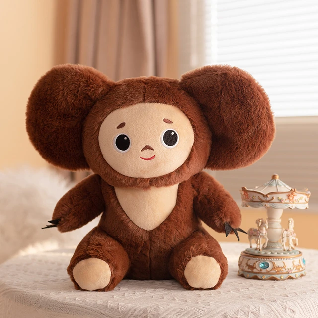 Kawaii Cheburashka Big Ear Monkey Long Plush Toys Russia Anime Doll Baby  Kids Sleep Appease Toys For Children Kids Gifts - AliExpress