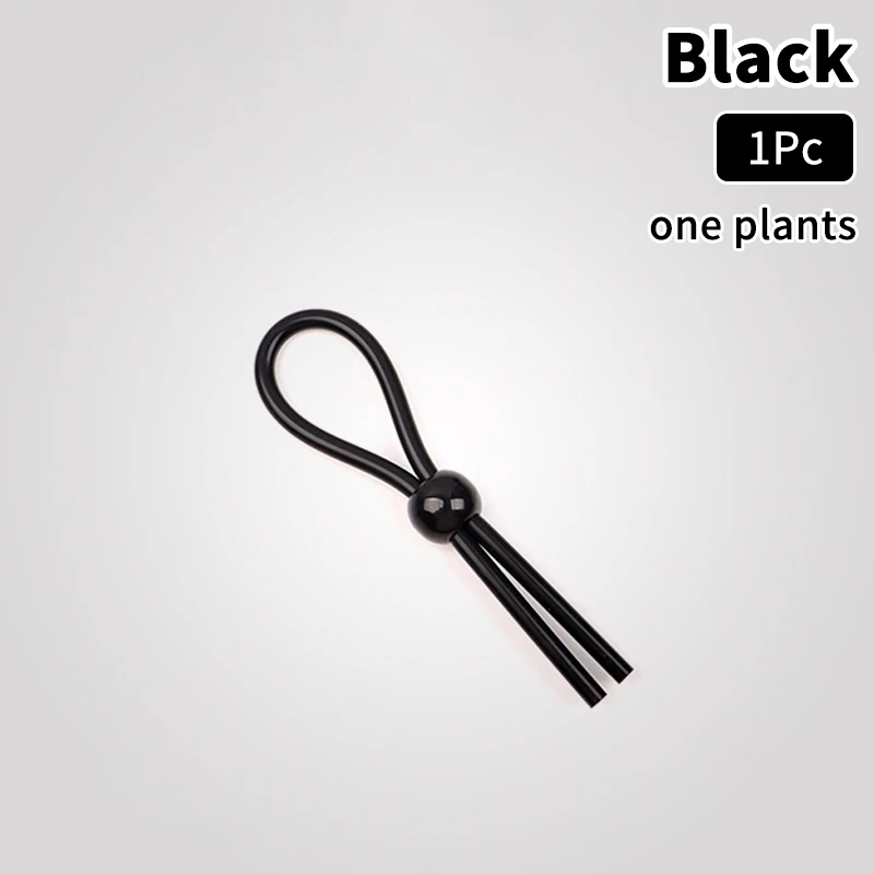 Male Lock Rope Adjustable Rope Binding Ball Stretcher Sperm Penis Ring Colorful Ejaculation Delay Erection Rings Adult Sex Toys