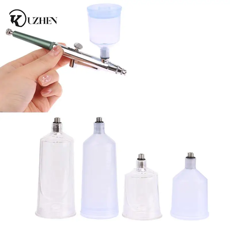 

20/40ml Empty PC Plastic Bottle Airbrush Jar Replacement Air Brush Bottle for Skin Care Airbrush Facial Mist Sprayer Accessory