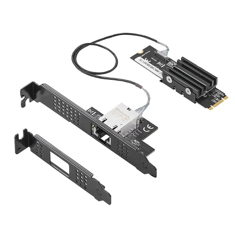 

Адаптер сетевой для Ethernet Gigabit Nic B Key, M.2-один порт 10 Гбит/с, ключ M, 10G/2,5G/1000M, чип AQC107