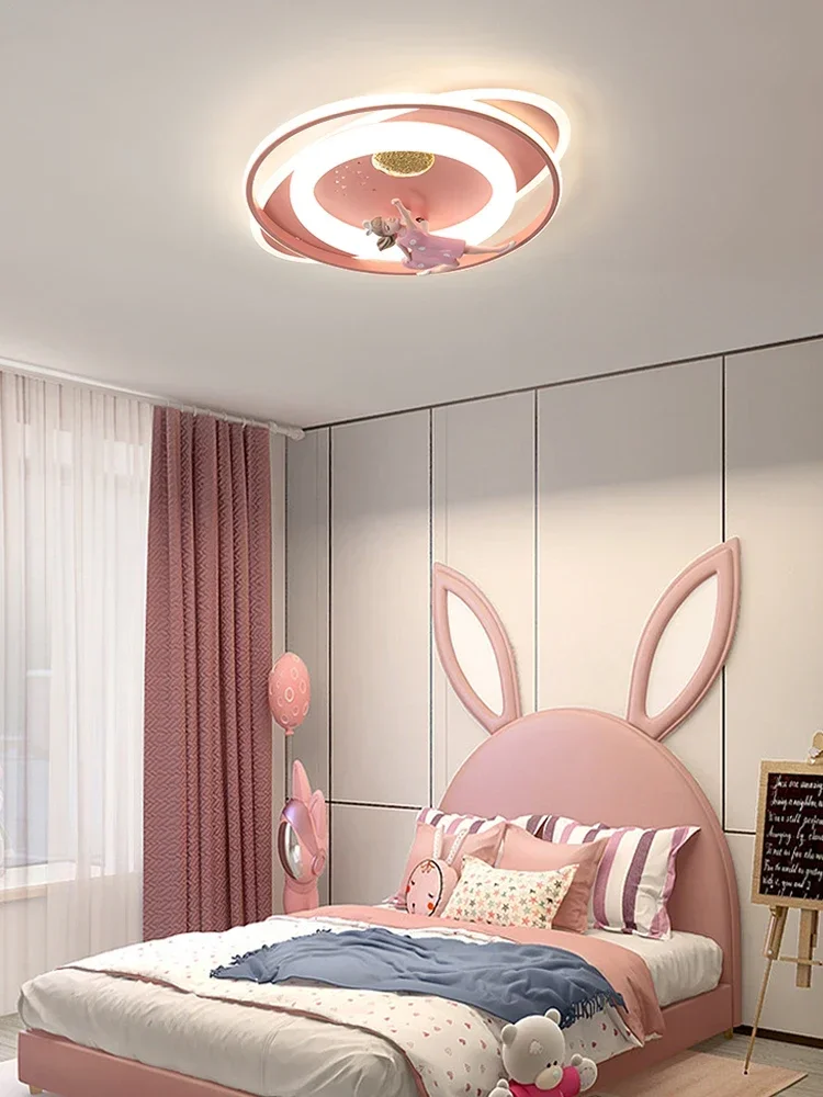 Ceiling Lights Kids Room Astronaut Boys Girls Bedroom Princess Spaceman Rocket Rabbit Ceiling Lamp Bedroom Light Luminaire led ceiling light,ceiling light,motion sensor ceiling lamp