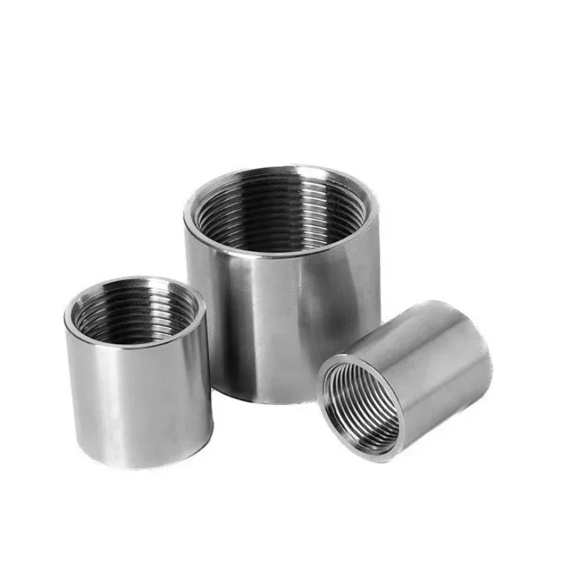 Pipe Fittings BSP Female Threaded Connector Adapter Jointer 304 Stainless Steel 1/8" 1/4" 1/2" 3/8" 3/4" 1" 1-1/4" 1-1/2" hose pipe fitting pipe fitting water faucet adapter tee adapter water pipe fitting