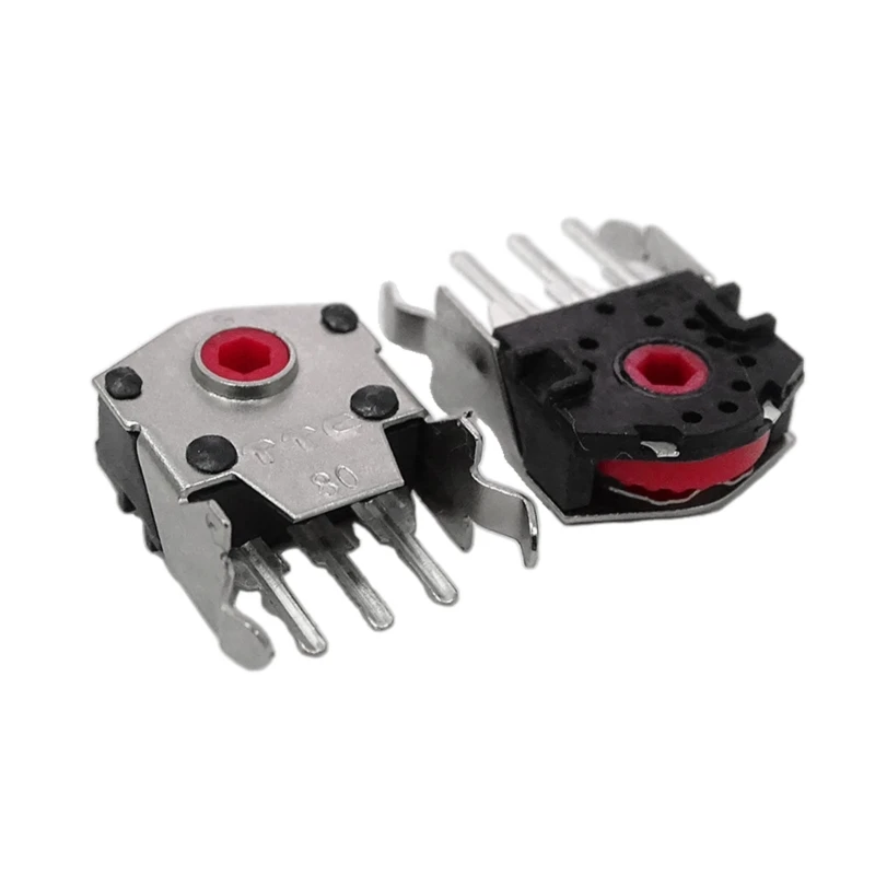 TTC 8mm Multicolor Mouse Wheel Encoders - Silver, Green, Gold