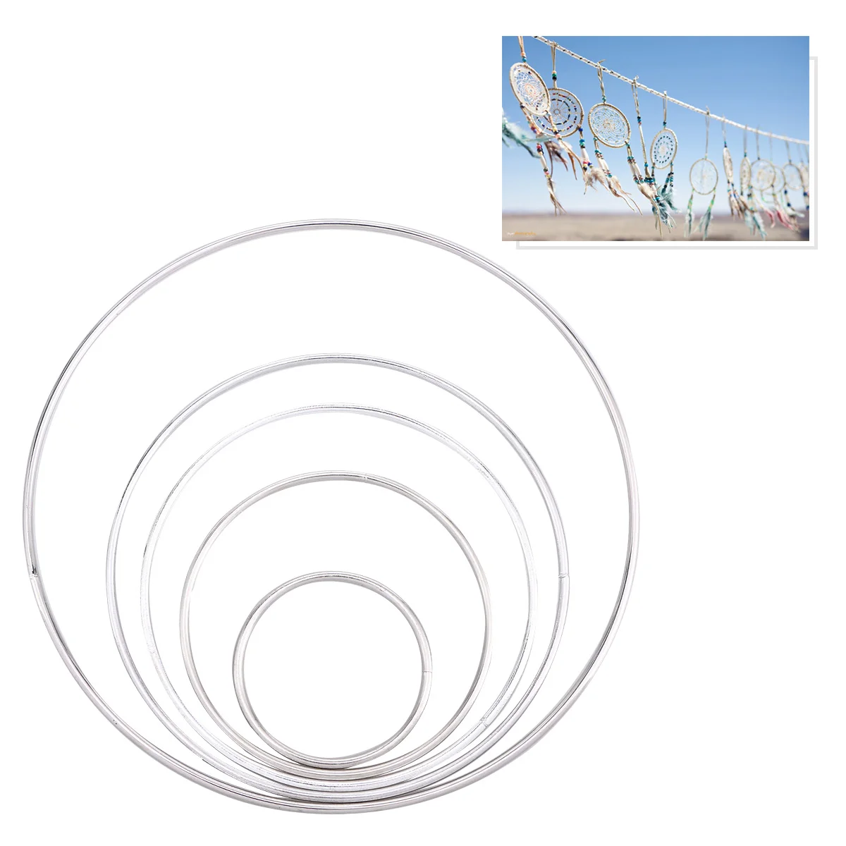 Embroidery Hoop Dream Catcher Metal Dream Catcher Dreamcatcher Dream Catcher Circle Craft Macrame Craft Hoop Catchers 5