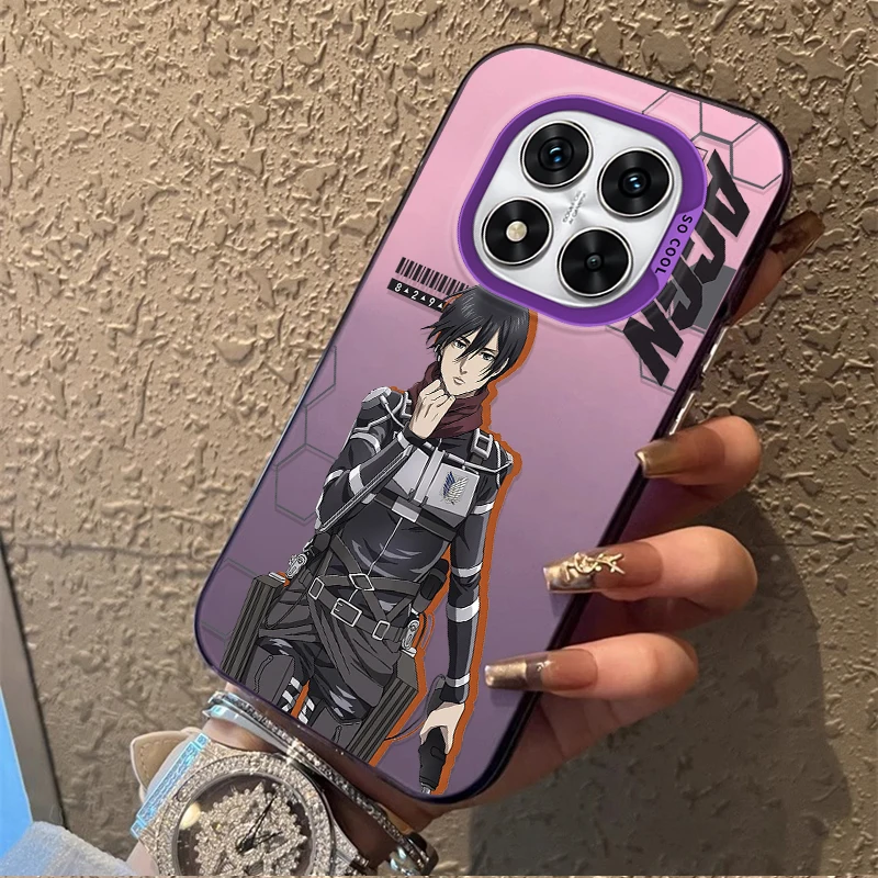 Levi Ackerman Comic Style Frosted Acrylic Phone Case