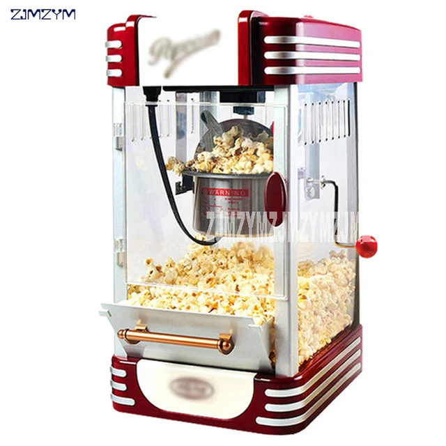 Popcorn Machine Stall Automatic Electric Heating Spherical Popcorn Machine  Household Popcorn Machine Pop Corn - AliExpress