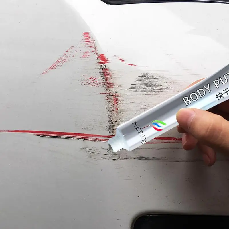 15g Painting Pen Car Body Putty Scratch Filler Assistant Smooth Repair Tool Set Kit Auto Beauty Primer Scratch Repair Tools