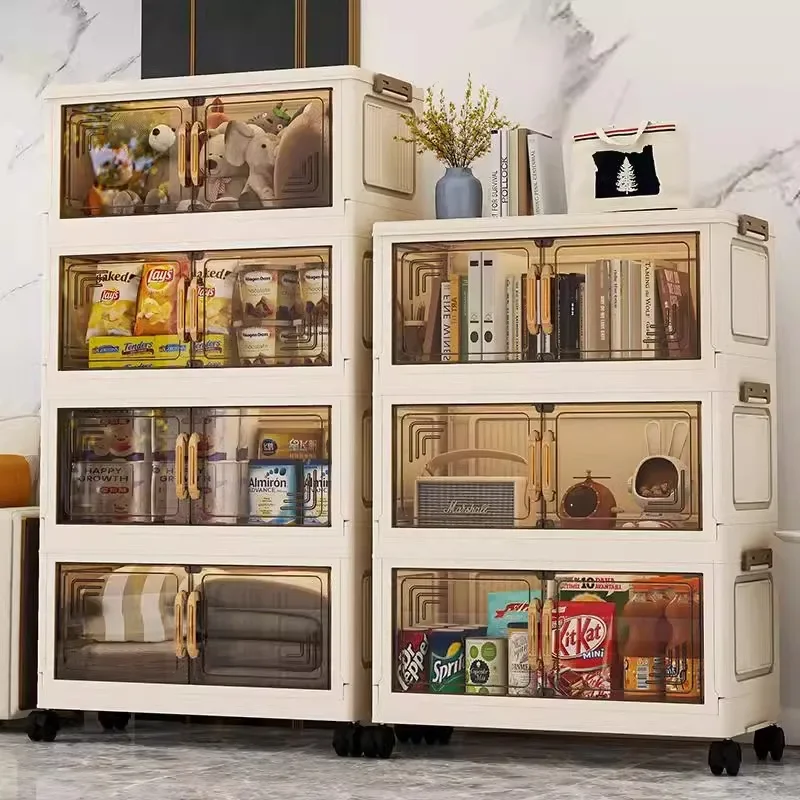 Folding Multifunction Storage Cabinet 2