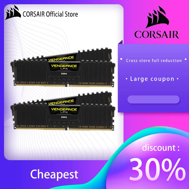 Corsair Vengeance Lpx 8gx2 16gx2 Ddr4 Pc4 2666mhz 3000mhz 3200mhz