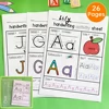 26 Pages ABC Letter Alphabet  Homework Activities Passages kid workbook practice Handwriting Practice Book for kid Preschoolers 2