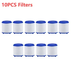 Premium Pack of Faucet Water Filter Elements - Chlorine & Heavy Metal Removal, Shower & Bath Water Purifier & Softener (10PCS filters)