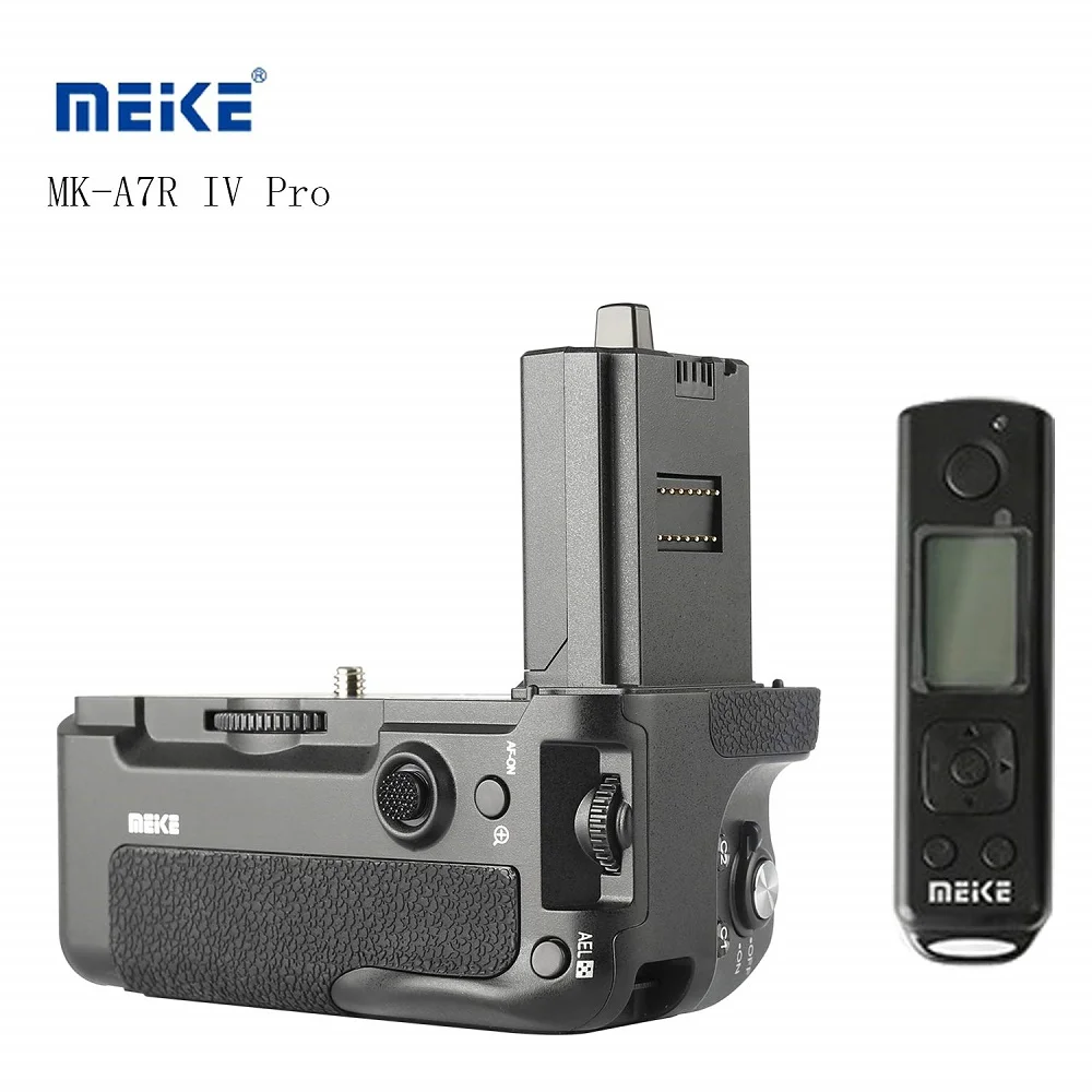 Meike MK-A7R IV Pro Vertical Battery Grip for Sony A7RIV A7IV A9II
