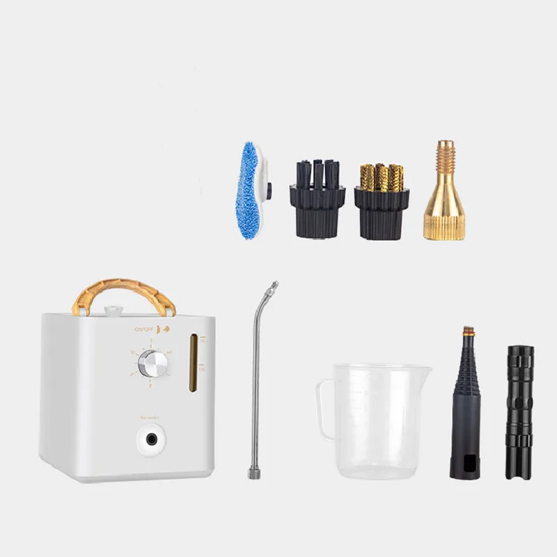 2600W Steam Cleaner for Home Steamer, Steam High Pressure Cleaner, Air Conditioner Cleaning Machine with Brush Head for Kitchen 4