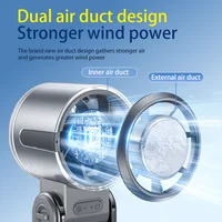 Ventilateurs portables 29,000 tr/min pliable pliable TEC supraconducteur refroidissement Mini ventilateur Portable refroidisseur d'air Minifan 4