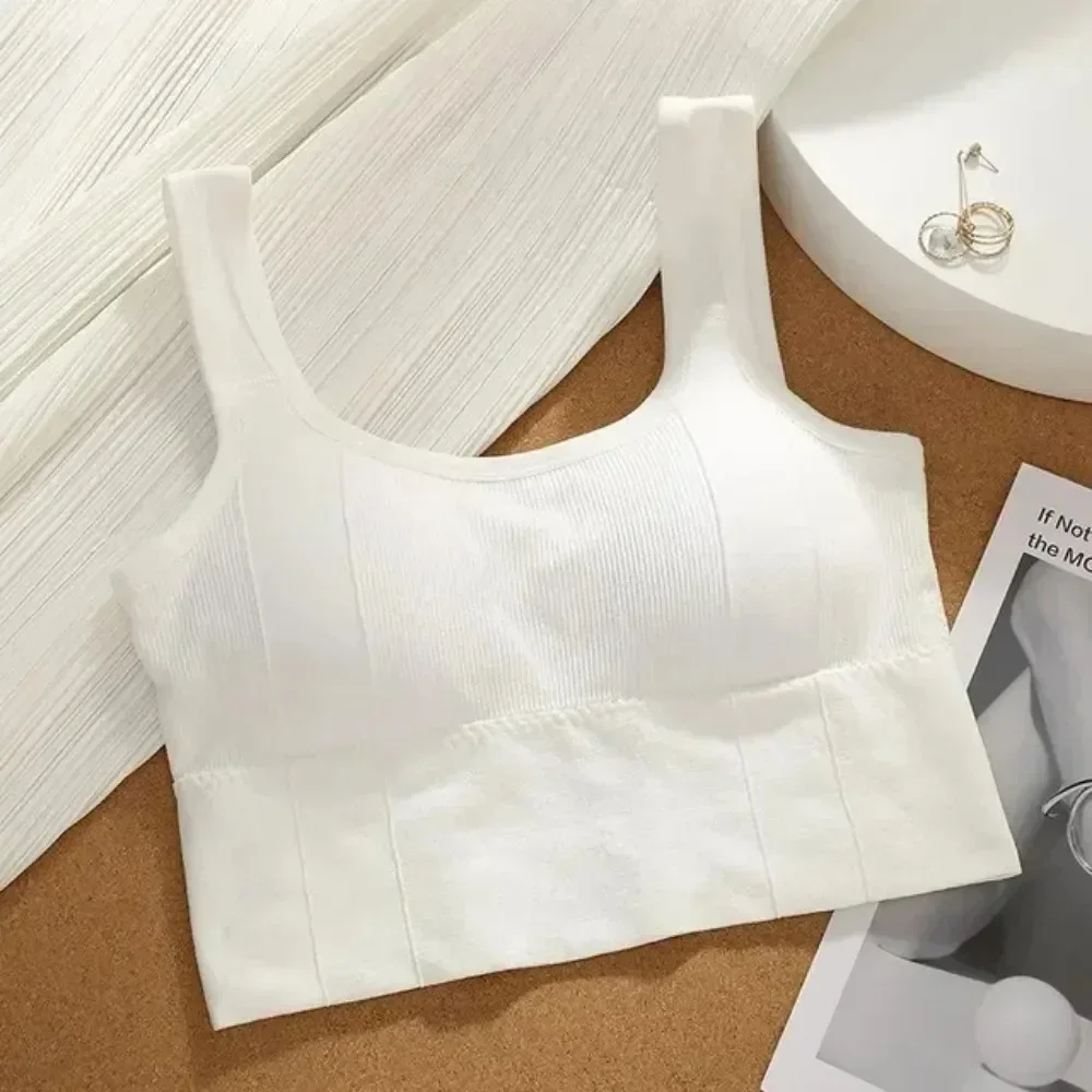1Pcs Women Breathable Sports Bra Female Fitness Top Seamless Yoga Bra Shockproof Crop Top Push Up Sport Bra Lady Gym Workout Top 4