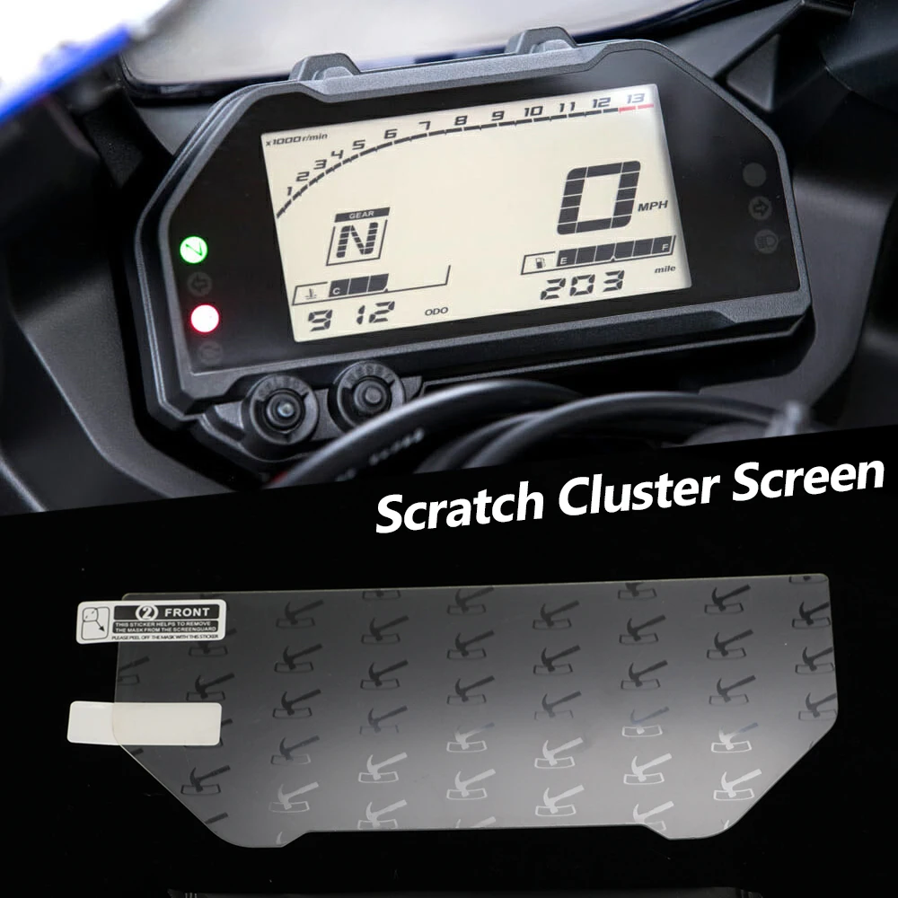 For Yamaha MT-03 MT-25 R3 R25 MT03 2019-2022 2021 Cluster Screen Scratch Protection Film Speedometer Dashboard Protector Cover