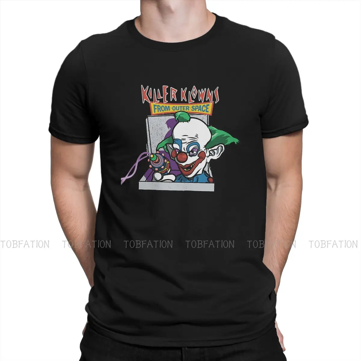 Killer Klowns Dallo Spazio Esterno Sci-Fi Movie Surprise T Shirt Classic Grunge Teenager Summer Cotton Abbigliamento Da Uomo Harajuku Tshirt