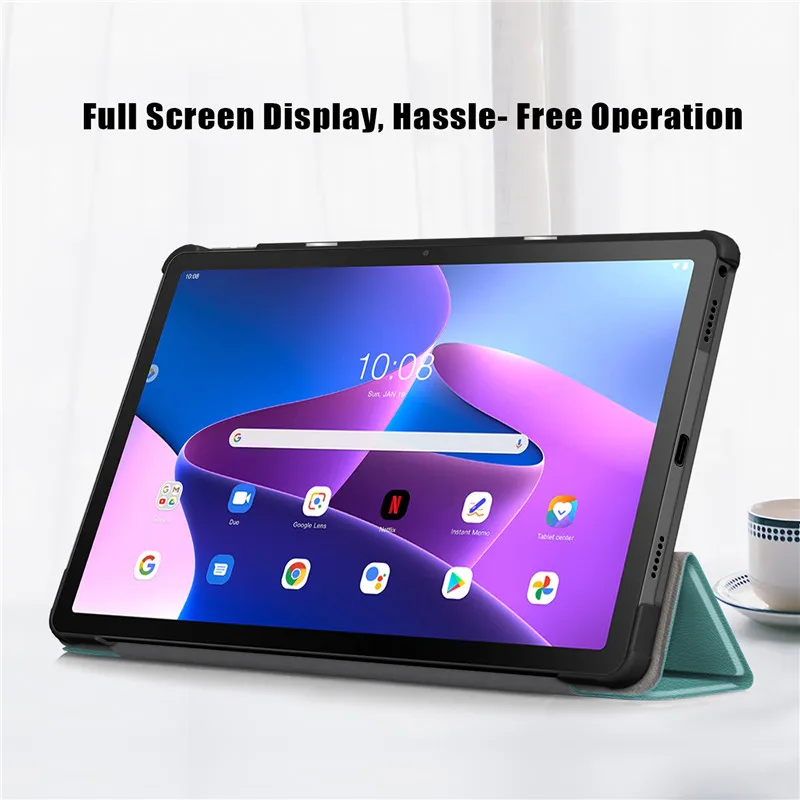 para coque lenovo tab gen caso polegada bonito pintura inteligente capa para funda lenovo tab gen caso crianças