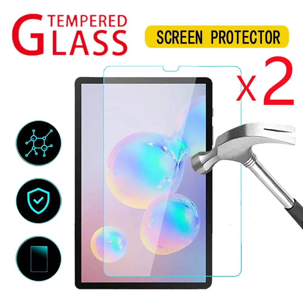 

2Pcs Tablet Screen Protector for Samsung Galaxy Tab S6 SM-T860/SM-T865 Tempered Glass Protective Film T860 T865 9H 0.3mm Glass