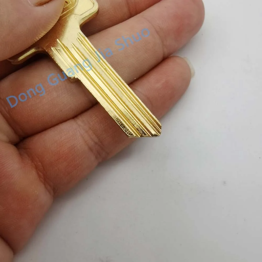 5PCS Key Embryo German Key Multi-slot Shaped Tooth Embryo Locksmith Expert New Model JS 2308