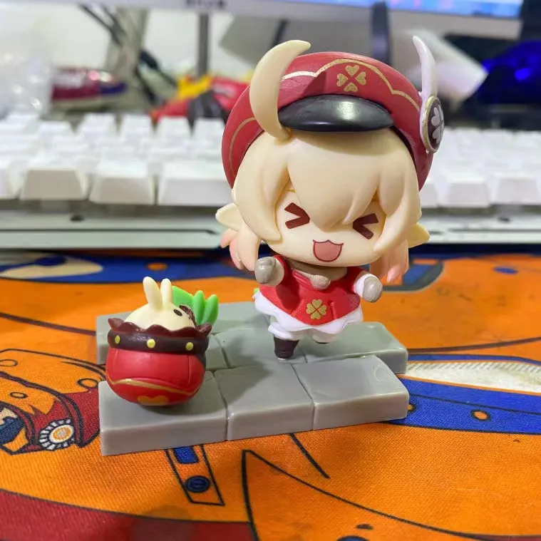 Genshin Impact Account Battlefield Heroes Theme Series Blind Box Kawaii Action Figures Scatola Di Mistery Guess Fuchesi