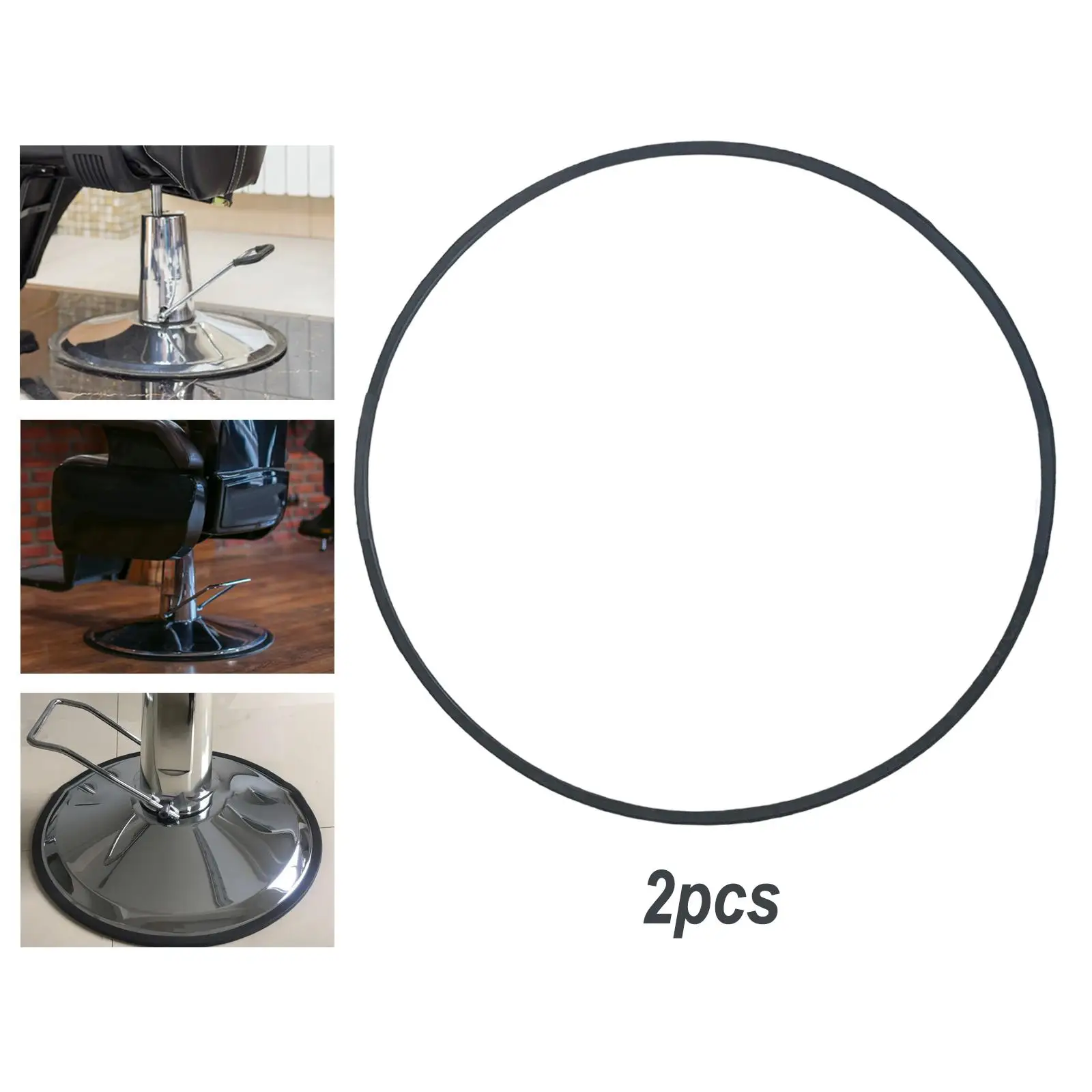 Bar Chair Chassis Base Non Slip Disc Rubber Ring Barstool Floor Protection