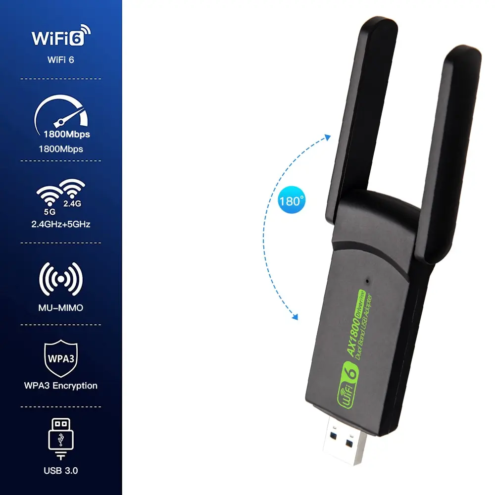 Google Wifi Wireless Routers 1000 Mbps Maximum LAN Data Rate AX1800 USB ...