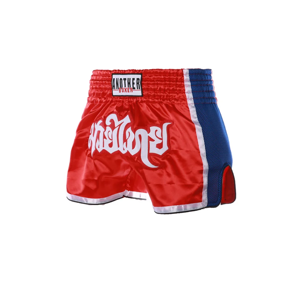 Summer Men And Women New Net Cloth Muay Thai Shorts Sturdy MMA Fighting Pants Simple And Beautiful children's Boxer Trunks