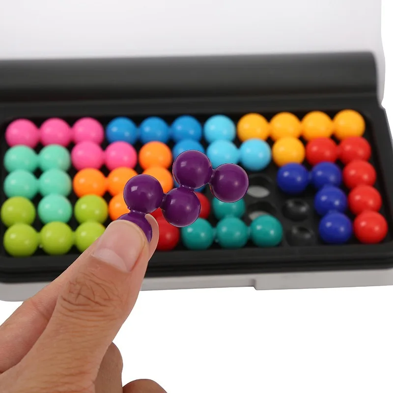 IQ Intelligent Magic Bead Game DIY Puzzle Development Thinking Training Toy Children's Logic Space 2-Person Parent Child Game 2