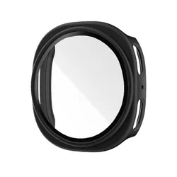 Vetro Temperato Premium e Custodia Protettiva: Cornice Rigida PC Tutta Intorno con Copertura per Schermo