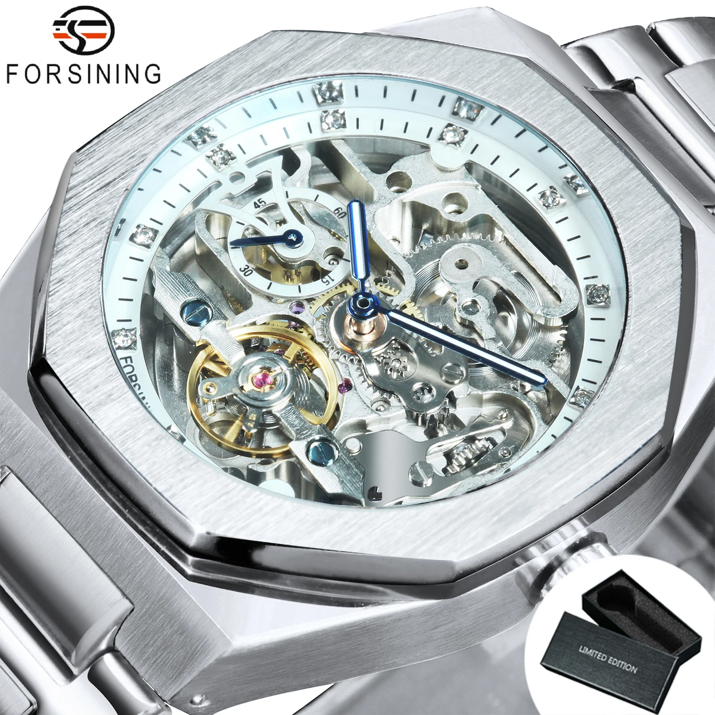 BOX SILVER WHITE