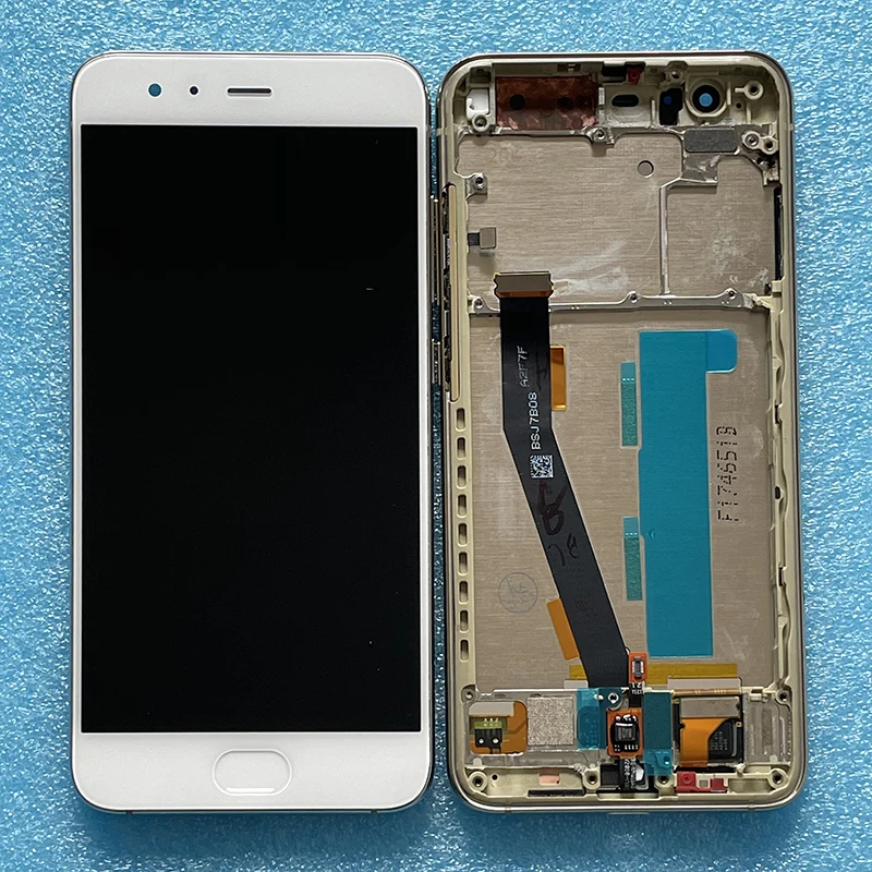 

Оригинальный Axisinternational 5,15 для Xiaomi Mi 6 Mi6 MI 6 MI6 M6 ЖК-экран + сенсорная панель дигитайзер с рамкой + отпечаток пальца