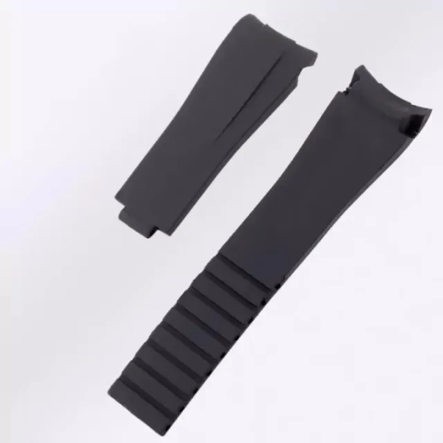 Silicone Rubber Watch Band - Premium 20mm Bracelet Strap