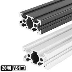 Openbuilds 2040 V-Slot Aluminum Profile from 100mm to 1500mm Aluminum Extrusion for CNC Router 3D Printer Parts