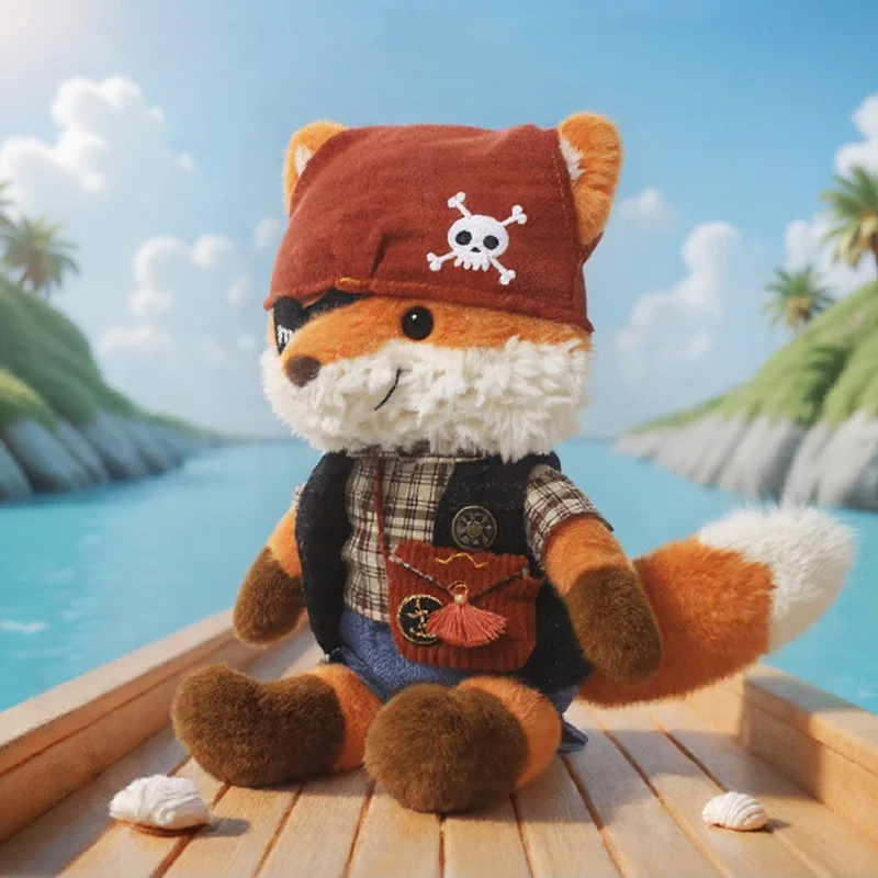 الثعلب القرصان الصغير - دمية محشوة فاخرة