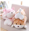 2024 New arrival 55cm Soft Stuffed Animal Plushies Lying Sleep Dog Hug Pillows Bedroom Kwaii Cute Doll For Kids Gift 1