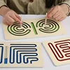 1/2/3Pc Left And Right Brain Development Wooden Toy for Stimulating Eye-Hand Coordination Autistic Child Classroom Teaching Aids 1