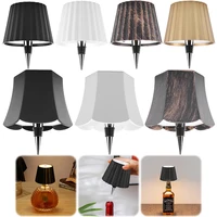 2000mAh Wireless LED Wine Bottle Lamp Rechargeable Vases Led Light Bar Dining Mushroom Lamp Touch Control Decoration Night Light 1