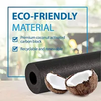 ไส้กรองน้ำ 3 ชิ้น สำหรับระบบกรองน้ำ Brita แบบติดก๊อก  ไส้กรองคาร์บอนกัมมันต์ อุปกรณ์ครัว สีขาว 6